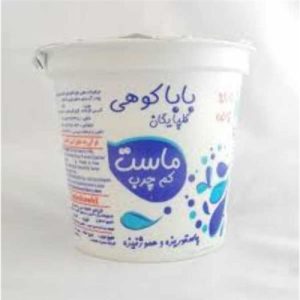 ماست پرچرب لیوانی650گ6ع-باباکوهی