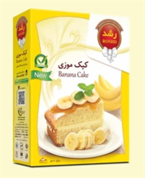 پودر کیک موزی12ع رشد