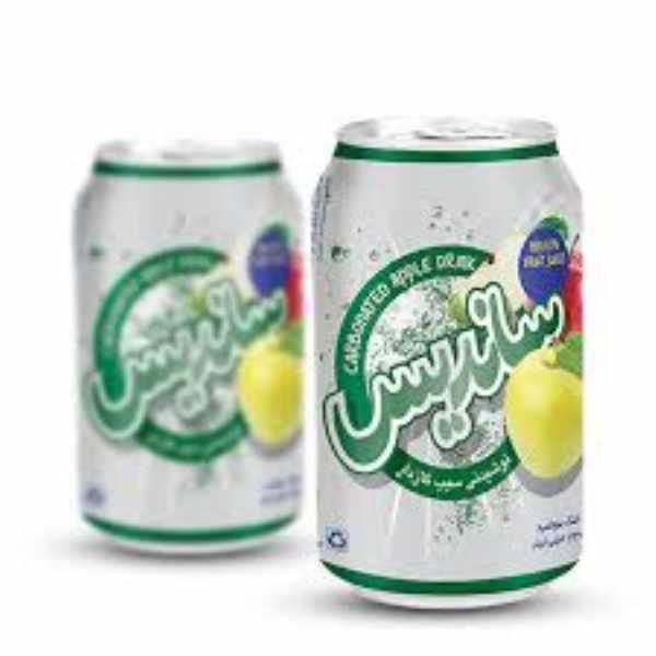ساندیس قوطی سیب 330