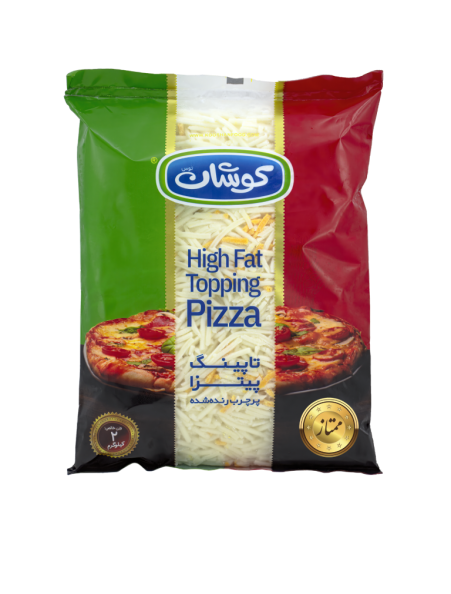 پنیرپیتزا10ک بسته2ک نایلون کوشان